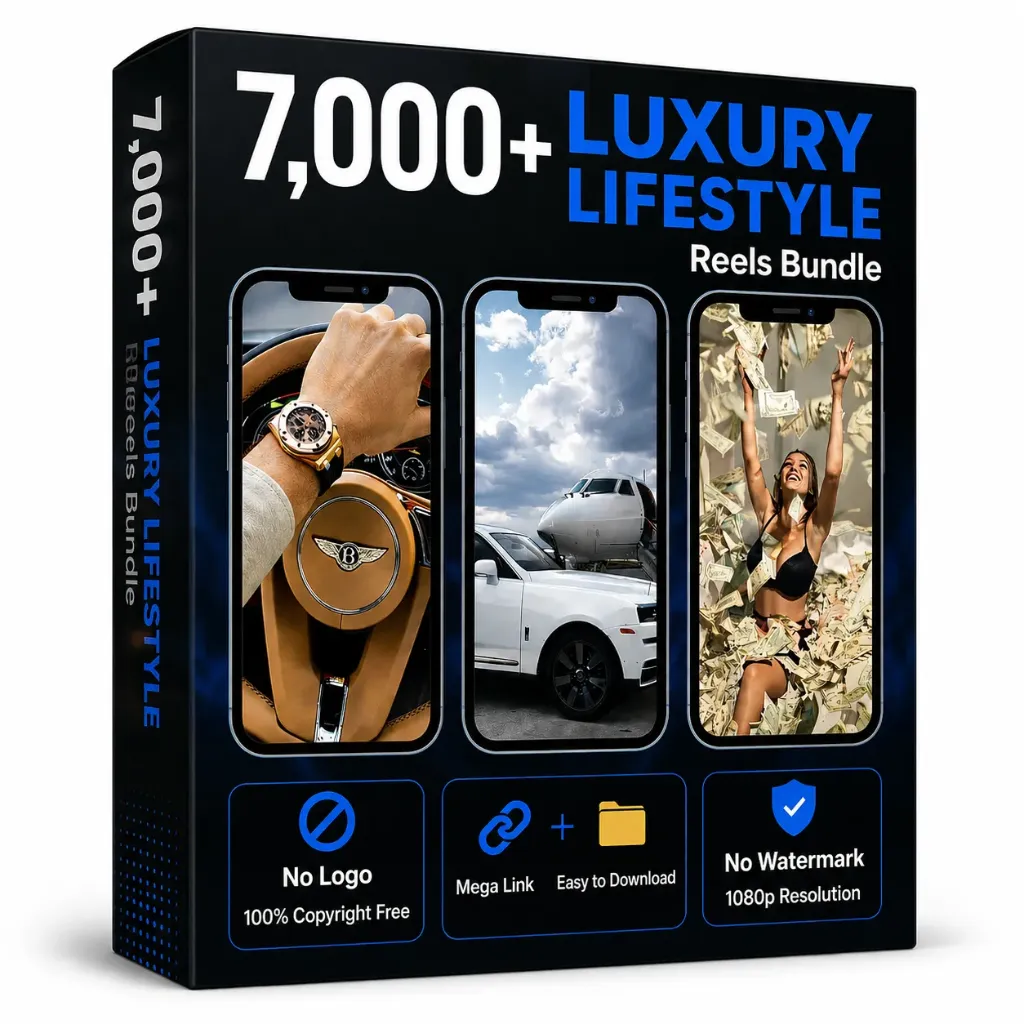 7,000+ Luxury Lifestyle Reels Bundle