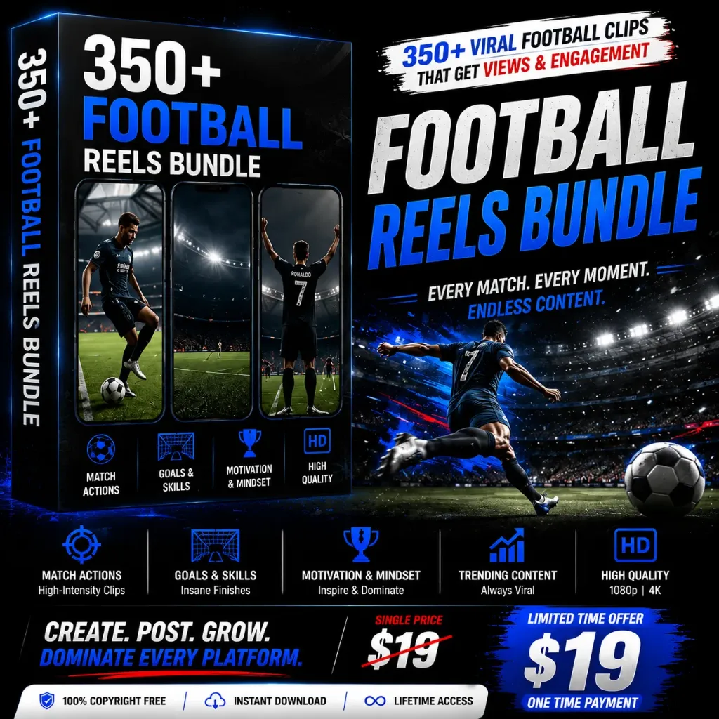 350+ Football Reels Bundle